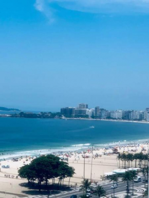 Copacabana on the beach with a beautiful view!